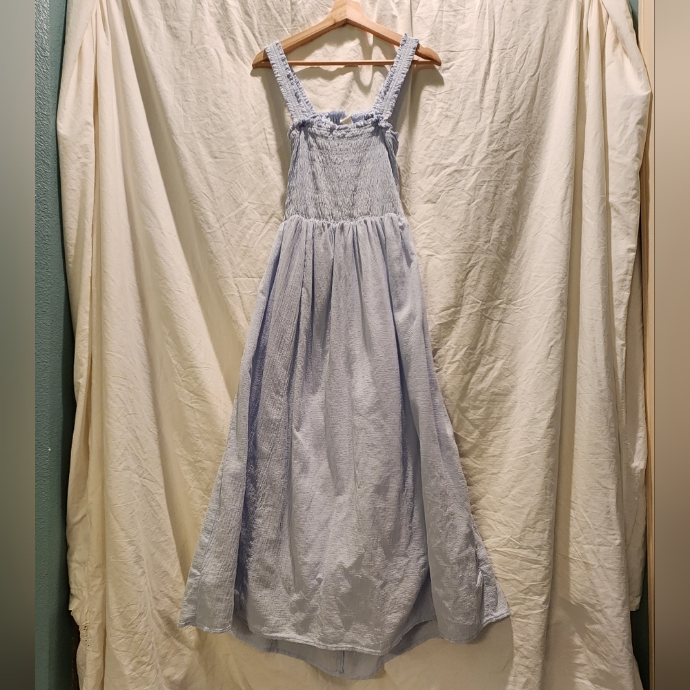 Smocked-bodice Dress H&M